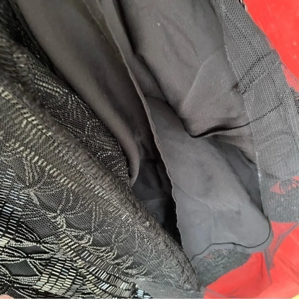 St John Couture Beaded Evening Wear Dress 2 New Years - Picture 9 of 11